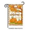 Bandera de Jardín Festival de la Calabaza Nueva Cosecha de Amazon Bienvenida Decorativa para Patio Exterior Venta al por Mayor