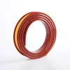 Tira de Canto Autoadhesiva Suave en Forma de U, Tira de Canto para Muebles con Agujeros Redondos Abiertos, Tira de Canto para Tableros de Madera, Mesas y Sillas