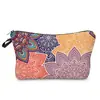 Bolsa de cosméticos de mandala transfronteriza nueva, bolsa de cosméticos de mujer multifuncional tipo dumpling, bolsa de aseo con logo personalizable