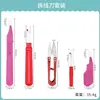Descosedor de Plástico de Colorido Mango Afilado, Herramienta Hecha a Mano para Coser Punto de Cruz, Cuchillo para Ojal, Juego de Descosedores