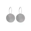 Pendientes Geométricos Circulares Versátiles de Moda Transfronteriza Estilo Metálico Retro Europeo y Americano Pendientes Declaración con Diseño Único