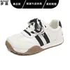 Los zapatos GAT de cuero con doble cordón hacen que tus pies se vean más pequeños, versátiles, ligeros, cómodos, zapatillas deportivas casuales para mujer