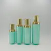 Botella de Esencia para Contorno de Ojos de Pared Gruesa Set de Botellas Cosméticas Cilíndricas Paquete de Acrílico para Cuidado de la Piel Material 100ml120ml