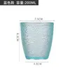 Vaso acrílico, plástico transparente, vaso de agua, vaso creativo anticaídas, ideal para el hogar, restaurantes, cerveza y té.