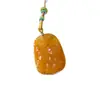 Colgante Ángel Guardián de los Doce Signos del Zodíaco de Jade Amarillo Dragón Natural Regalo para el Año de Nacimiento Colgante de Jade Amarillo Collar de Color Jade Amarillo