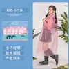 Impermeable Desechable para Adultos, Estilo Largo, Impermeable Portátil Estilo Tarjeta para Exteriores, Paquete de Viaje, Los Niños Pueden Llevarlo en su Mochila Escolar