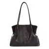 Bolso Tote Retro de Gran Capacidad para Debajo del Brazo para Mujer 2026 Otoño Nuevo Bolso de Hombro Pequeño de Nicho Simple Bolso de Mano para el Trabajo