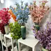 Flor Artificial Rama Larga Orquídea Fengyu Boda Flor de Seda Flor Falsa Flor Orquídea Salón de Bodas Fila de Flores Arte Floral Material de Flor Artificial Orquídea Fengyu
