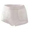 El nuevo estilo popular de TikTok: Ropa interior para mujer de jacquard y gofrado estilo chino, seda de morera transpirable con refuerzo antibacteriano, cintura media-alta, sin costuras y diseño de control de abdomen.
