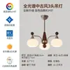 Luminária principal minimalista vintage estilo francês para sala de estar e sala de jantar, luminária pendente de caqui de luxo retrô para ambiente de quarto e casa de temporada