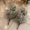 Pinheiro de boas-vindas de Natal, decoração suspensa artificial, material de planta em vaso de plástico durável, decoração de Natal, planta artificial