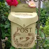 Buzón de Correos Rústico de Campo para Montar en la Pared Retro