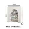 Gabinete Decorativo de Lareira Estilo Francês, Gabinete de Exibição Branco e Preto Estilo Americano para Sala de Transmissão ao Vivo, Gabinete de Entrada Estilo Nórdico para Pousadas