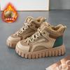 Talla 35-42 Zapatos de Algodón para Mujer 2026 Invierno Forrados de Felpa Engrosados Cálidos Zapatos de Algodón Botas Deportivas de Caña Alta para Mujer 2286-2