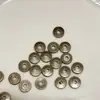 Espaçador Redondo de Cobre de Camada Dupla Cor Preservada Miçanga Espaçadora Material Artesanal Acessórios Joias Diy733