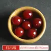 Piedra Natural Grado Coleccionista Ágata Roja Cuentas Sueltas Collar Pulsera de Cuentas DIY Pulsera de Hilo para la Mano Accesorios de Joyería de Cuentas Wenwan