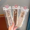Pinza de tela suave color café para flequillo de niños con lazo de encaje, Diadema mágica para niñas, Accesorio para peinar el cabello de bebé