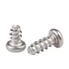 En Stock, Envío Inmediato: Tornillos Autorroscantes de Cabeza de Panal Phillips Pb con Cola Plana M1~M5, Tornillos Autorroscantes de Acero Inoxidable 304 con Cola Rota