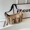 Bolsa de Ombro Grande e Elegante para o Dia a Dia de Mulheres, Novo Modelo 2026, Bolsa Tote Simples, Casual e Versátil, Bolsa Transversal Estilo Coreano