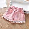 Pantalones Cortos para Niñas Ropa Exterior 2025 Ropa Nueva de Verano Delgados Bebé Niños Verano Niñas Estilo Coreano Ropa para Niños Pantalones