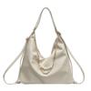 Bolso para Mujer Moda Nicho Bolso Tote con Cadena Nuevo Gran Capacidad Versátil Bolso Cruzado Textura Se Puede Usar como un Solo Hombro o Mochila