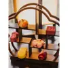 Mesa de Postres China Adornos Soporte de Exhibición Compromiso Boda Montaje de Mesa Bandeja Estantería Decoración de Boda Descanso para el Té Soporte para Pasteles
