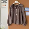 2026 Verano Color Sólido Encaje Moño Cuadrado Moda Versátil Delgado Lunares Camisa Protector Solar