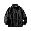 Roupa de Proteção Solar Rumeng Outdoor Três-Resistente Secagem Rápida UPF50+ para Homens e Mulheres, Jaqueta de Cor Contrastante com Gola Alta, Roupa de Proteção Solar Anti-UV para o Verão