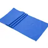 Toalla de microfibra de terciopelo de doble cara absorbente de sudor de secado rápido toalla deportiva toalla de yoga fitness regalo logo único estampado