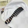 Peine recto retro de ácido acético japonés y coreano Soy un peine antiestático para el hogar accesorios para el cabello peine peine de maquillaje de alta gama