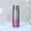 Nuevo Modelo 304 Taza de Titanio de Alto Aspecto Recubierta de Titanio, Taza Portátil para Preparación con Separación de Té y Agua, Taza Térmica Recubierta de Titanio de 400 ml