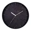 Reloj de pared de madera curvada venta directa personalizada del fabricante, reloj de madera estilo japonés simple moderno con veta de madera, estilo fresco nórdico coreano