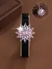 Pulsera Clásica Nueva de Moda Cruzada con Circonita Atmósfera Exquisita Versátil Pulsera para Mujer Venta Directa de Fábrica