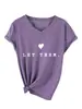 Amazon Ebay Sitio Independiente Moda Casual Mujer Deja Que Hueco Corazón Pequeño Cuello en V Manga Corta Camiseta Capa Base