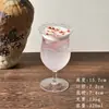 Vaso de encaje estilo Ins para jugo, vaso de diseño nicho para bebidas frías, vaso de cristal de burbujas, vaso alto de alto valor, vaso para cóctel