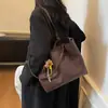 Bolso Grande de Mujer 2025 Nuevo de Moda Retro Bolso de Hombro Único Bolso Tote de Moda Versátil