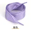 Nuevos Cordones de Estilo Escocés Frescos, Dulces y Coloridos Adecuados para Zapatos de Entrenamiento Moral, Zapatos de Carrera, Cordones para Zapatos de Lona