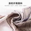 Elegante Bufanda de Seda de Loto Bufanda Versátil Larga de Doble Uso Estilo Coreano Bufanda de Moda para Primavera y Verano Chal para Mujer