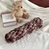Cojín Trenzado de Terciopelo Personalizado de Fábrica Original para Decoración de Dormitorio y Sala de Estar, Cojín para Sofá, Cojín de Peluche