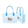 Bolsa Tote de Feltro Ano do Cavalo Dia das Mães Festival do Barco-Dragão, Lembrancinhas de Casamento, Bolsa Tote para Reunião Anual Corporativa com Logo Personalizado