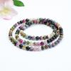 Pulseira de Turmalina Natural Guan Yu Contas de Cristal Doce Pedras Preciosas Coloridas Joias Atacado de Fábrica Dropshipping S2080605