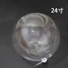 Pelota de ola de moda 10 pulgadas 18 pulgadas 24 pulgadas 36 pulgadas versión simple elástica de la puesto pelota de ola pelota de aire flotante