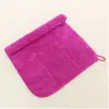 Diretamente do fabricante: Tecido de fleece de coral, pelo longo, absorvente, não solta fiapos, adequado para limpeza doméstica, toalha pequena, pano de chão, pano de cozinha