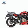 Coche muscle Wolf adecuado para Honda CBR650R 21/22 bolsa lateral bolsa lateral se puede instalar casco casco integral marco de liberación rápida modificación