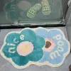 Alfombrillas de Baño Transfronterizas, Tufted y Flocked, Engrosadas, Absorbentes de Agua, Esterillas Refrigerantes, Alfombrillas para Puerta de Inodoro, Suministro de Comercio Exterior