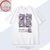 Genshin Impact Camiseta de Verão de Manga Curta Kaeji para Estudante Top Soltinho Plus Size Algodão Casual Manga Meia-Manga Camisa Básica Tendência