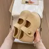 Zapatos Mary Jane para mujer con cinta mágica interior para aumentar la altura, nuevo estilo otoño 2026, súper modernos, de nicho, retro y de diseño peculiar extragrande