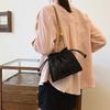 Bolsa de ombro nova bolsa de nicho chinesa plissada textura nuvem estilo nacional corrente de contas bolsa simples bolsa feminina atacado