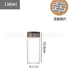 Tapa de Madera de Acacia Sellada Frasco de Vidrio de Borosilicato Alto para Té Pulsera Aquilarius Botella de Exhibición Botella para Empaque de Polvo en Cápsulas Botella Vacía