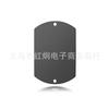 Fabricantes diretos fornecem etiqueta de aço titânio aço inoxidável cor preto azul dourado dog tag ouro rosa etiqueta de soldado